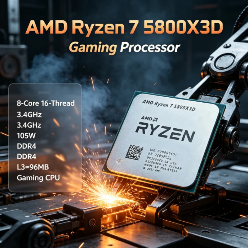 Amd Cpu Ryzen 7 - AMD R7 5800X3D 96 MB Oyun