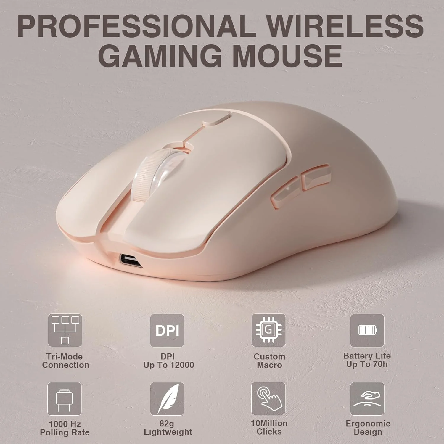 Wireless Gaming Mouse - AULA SC580X Üç Modlu Kablosuz Oyun