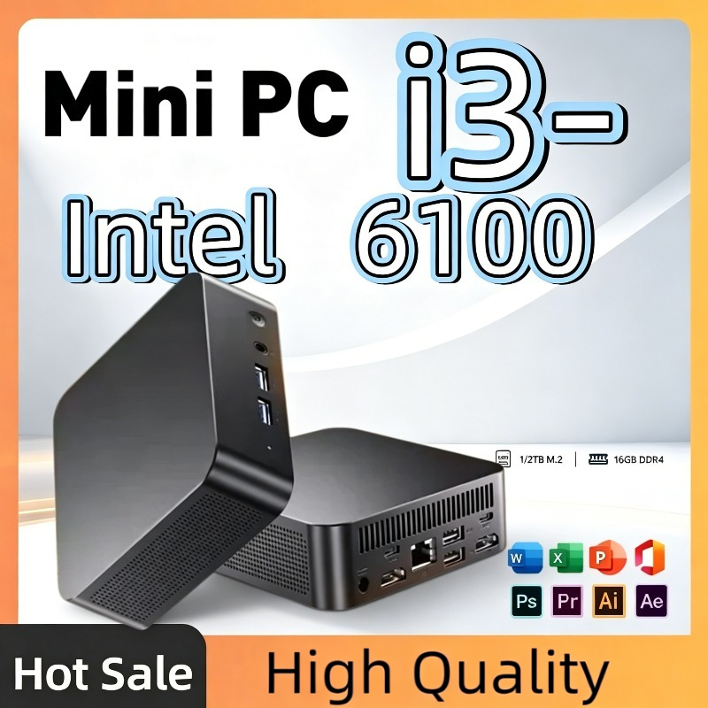 Pc Gaming I3 - Yeni Intel Core i3 6100 MİNİ