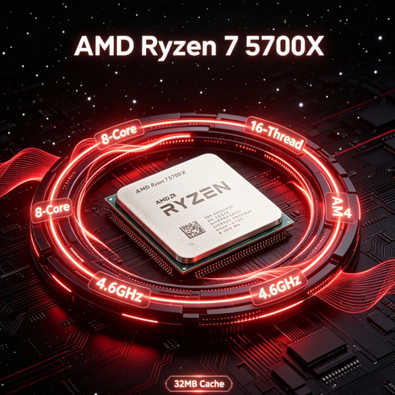AMD Ryzen 7 5700X 8 Çekirdek 1 - Amd Cpu Ryzen 7 incelemesi ve fiyatı