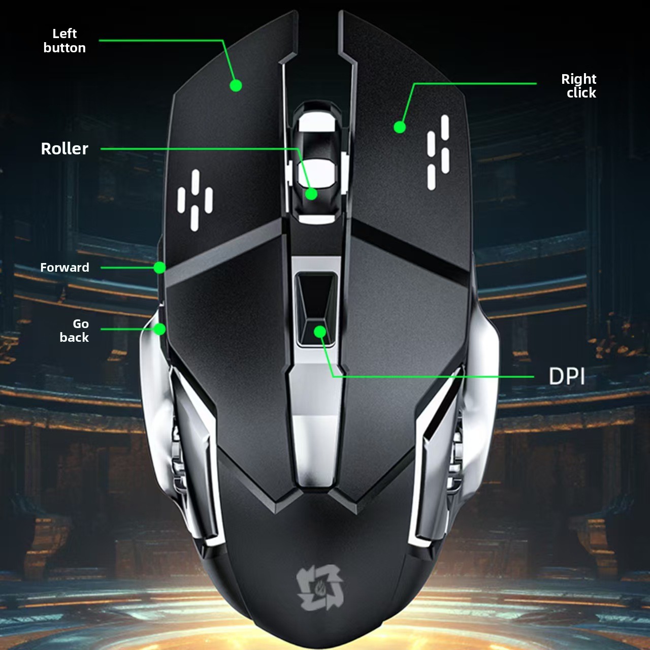 Şarj Edilebilir Kablosuz Oyun  - Wireless Gaming Mouse incelemesi ve fiyatı