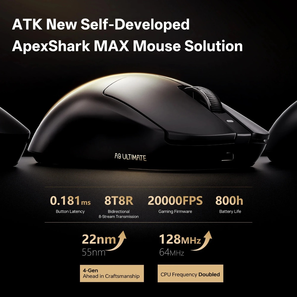 ATK Oyun Faresi DragonFly A9 U - Wireless Gaming Mouse incelemesi ve fiyatı