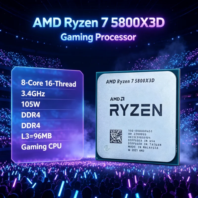 AMD R7 5800X3D 96 MB Oyun İşle - Amd Cpu Ryzen 7 incelemesi ve fiyatı