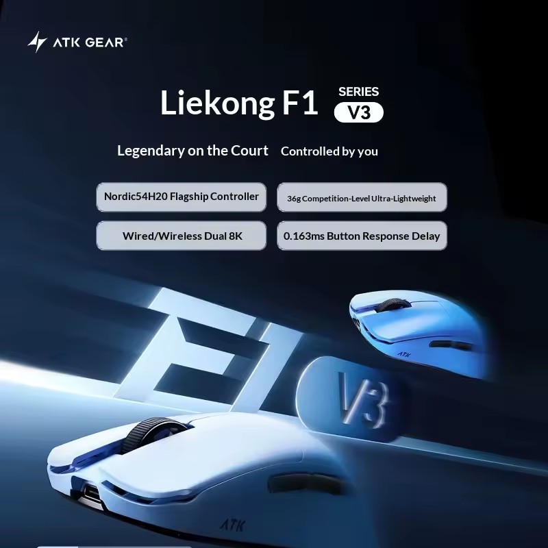 ATK F1 V2/V3 Üç Modlu Kablosuz - Wireless Gaming Mouse incelemesi ve fiyatı