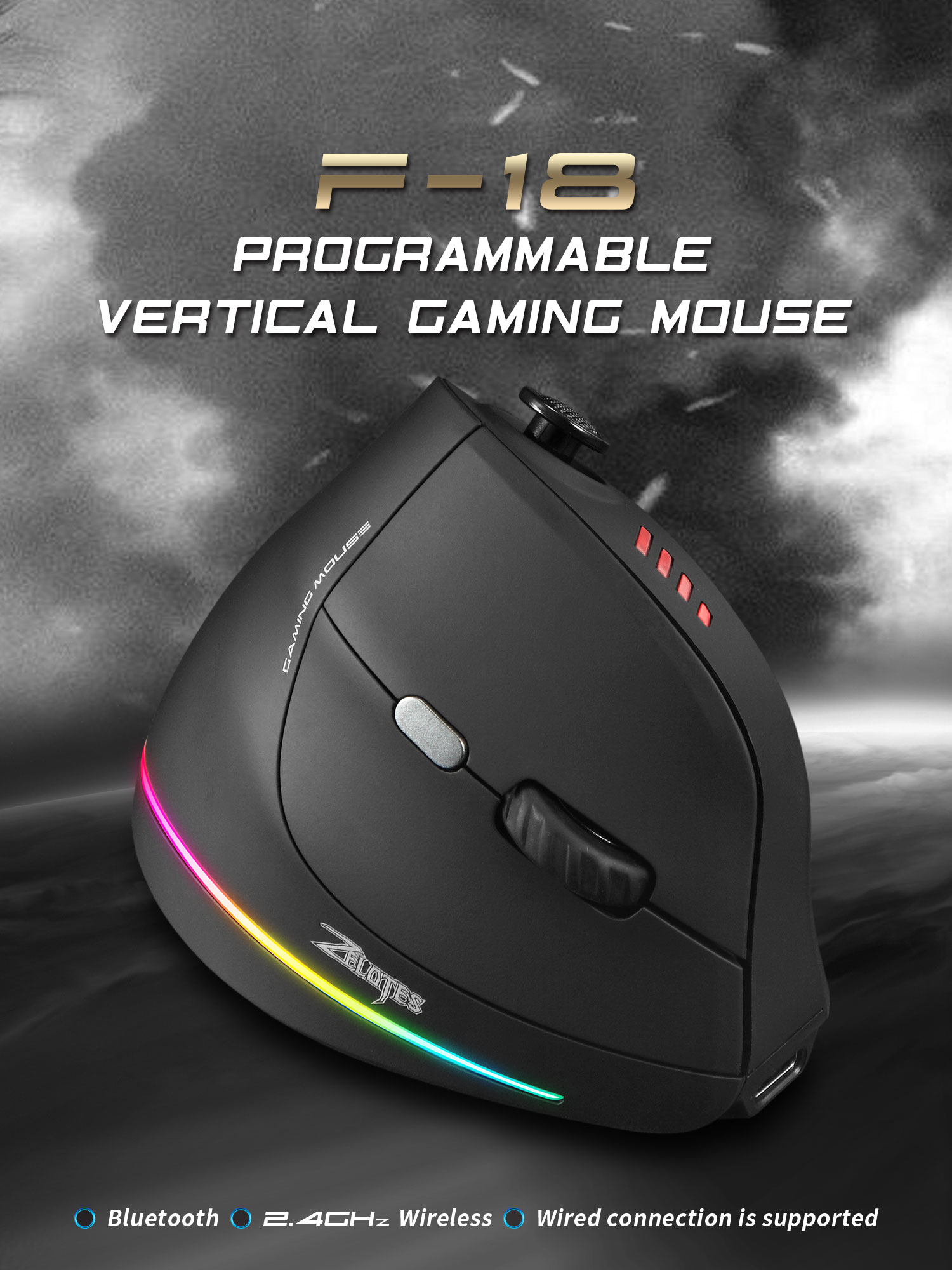 Jomaa RGB Arkadan Aydınlatmalı - Wireless Gaming Mouse incelemesi ve fiyatı