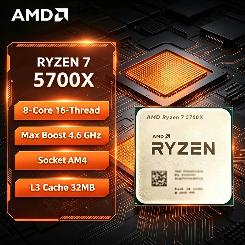 AMD Ryzen 7 5700X AMD R7 5700X - Amd Cpu Ryzen 7 incelemesi ve fiyatı